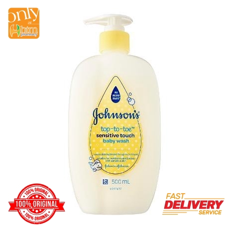 johnson's sensitive baby wash