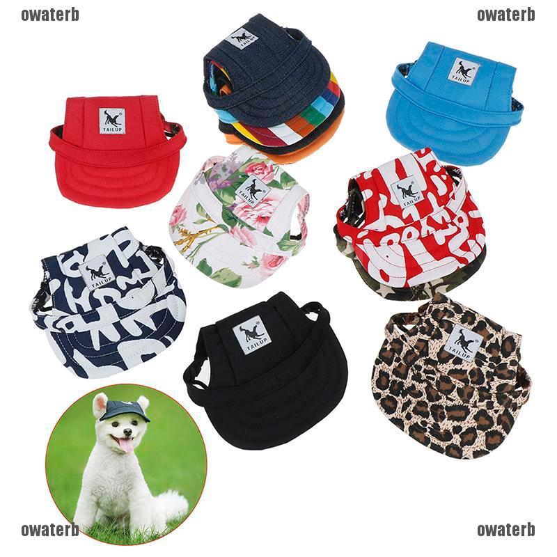 Pet Dog Hat Baseball Cap Windproof Travel Sports Sun Hats for Puppy LargeDog Lot