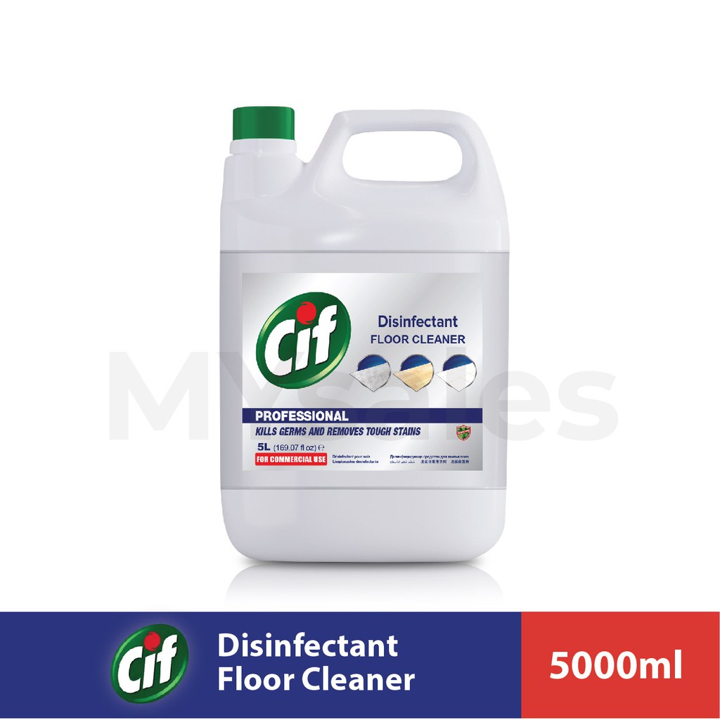 Cif Professional Floor Cleaner Disinfectant 5000ML (1 CTN/2 bottle