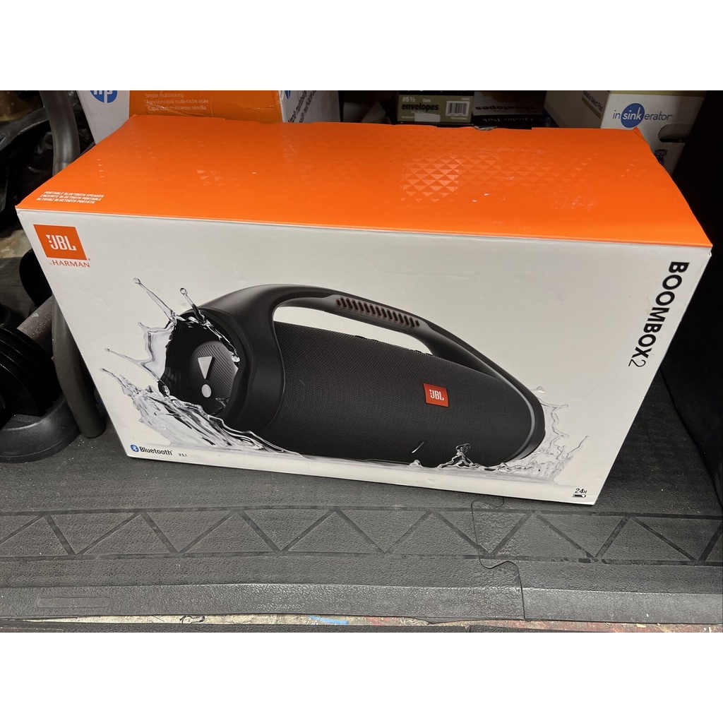 JBL Boombox 2 Portable Bluetooth Speaker Black Shopee Malaysia