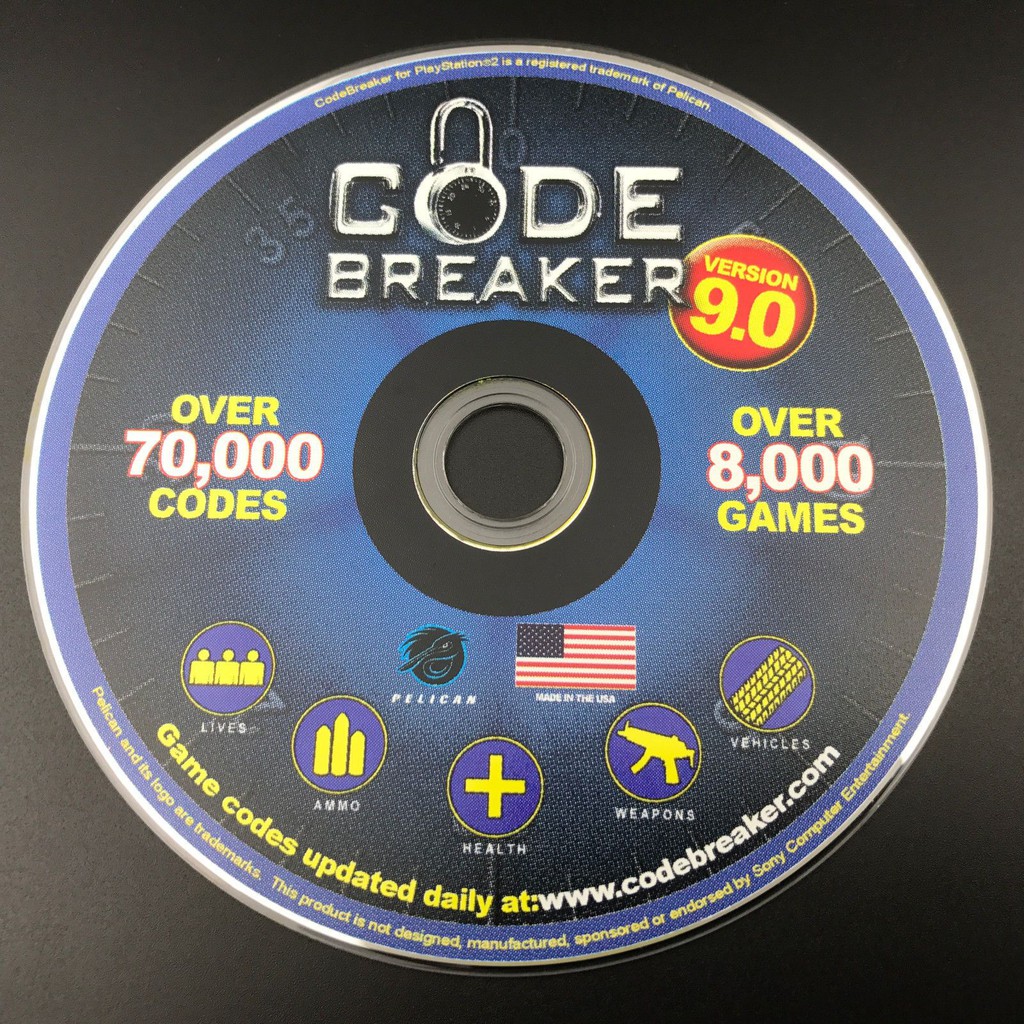 Codebreaker ps2 как пользоваться