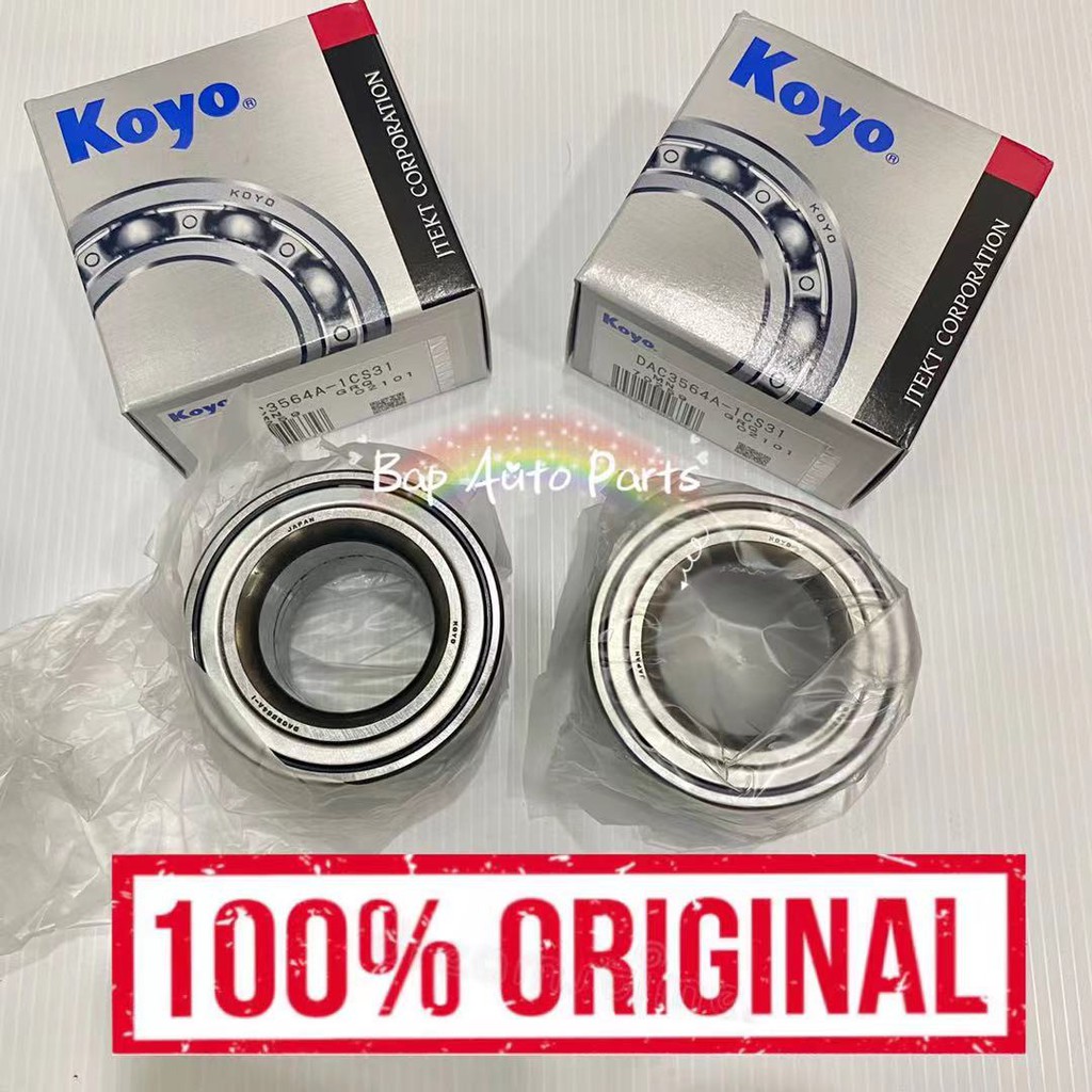 (1 SET 2 PCS) PERODUA KELISA MYVI VIVA KENARI FRONT WHELL BEARING JAPAN