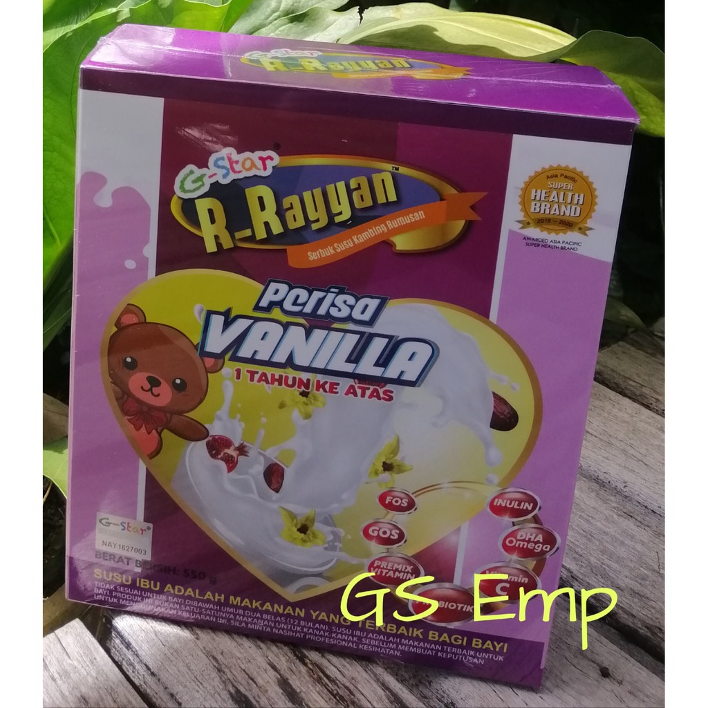 Susu Kambing R Rayyan Vanila Untuk Bayi 1 Tahun Dan Keatas Semenanjung Msia Shj Shopee Malaysia
