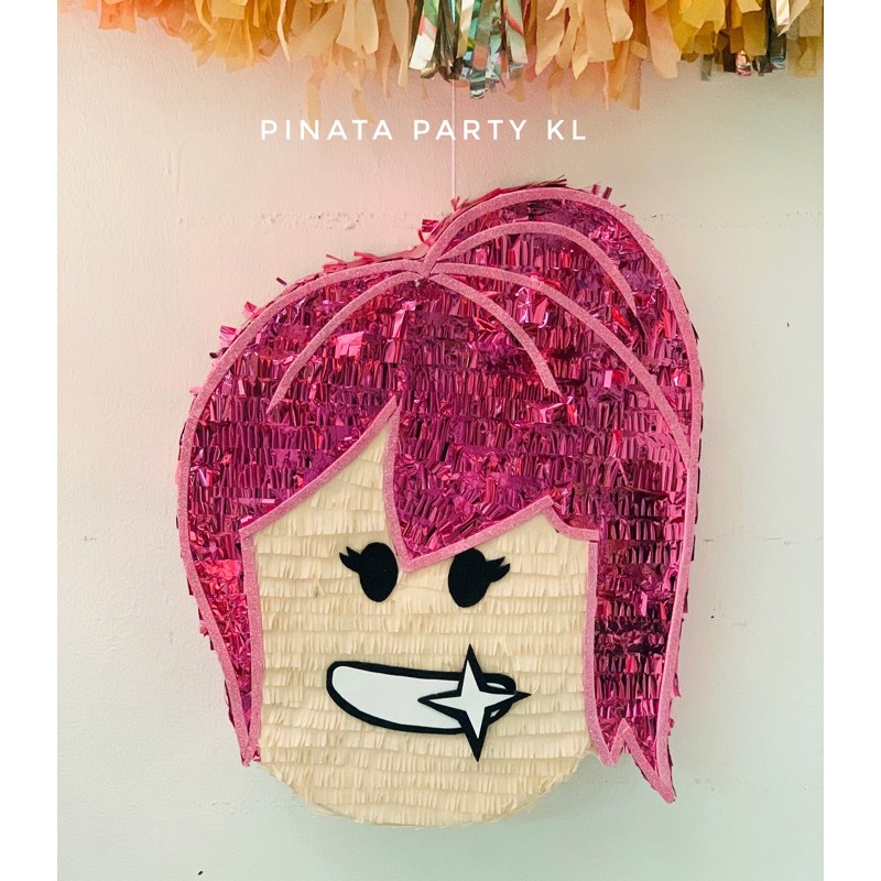 Roblox Girl Avatar Pinata Free Candy Very Beautiful Premium Quality Shopee Malaysia - pink girl pink roblox hair free