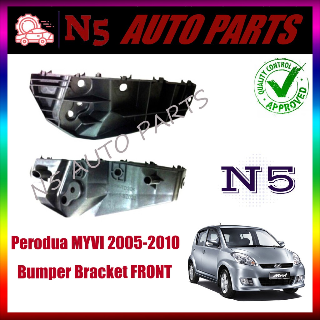 bracket bumper myvi