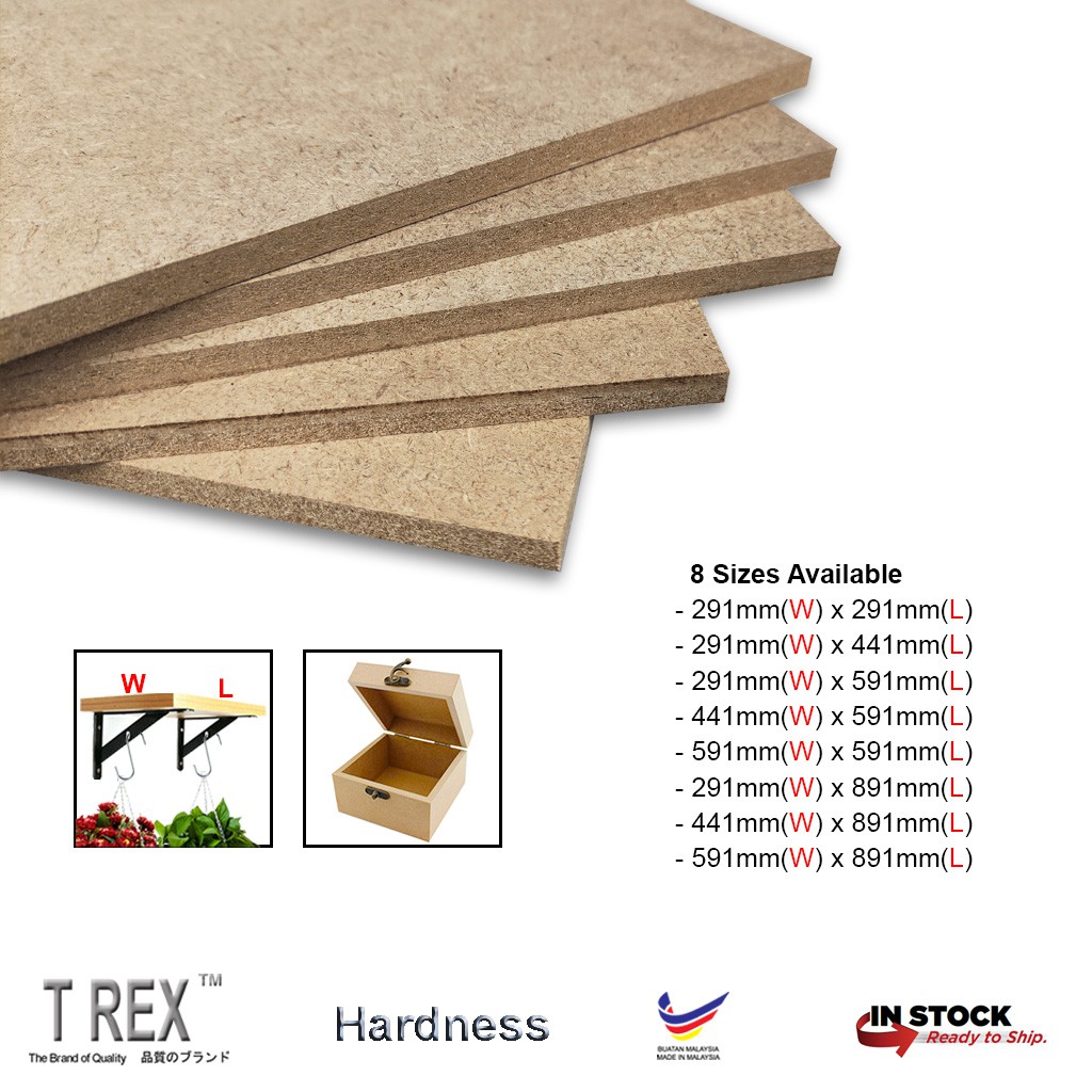 T Rex DIY MDF Board / Wooden Board / Wall Shelve Board / Board