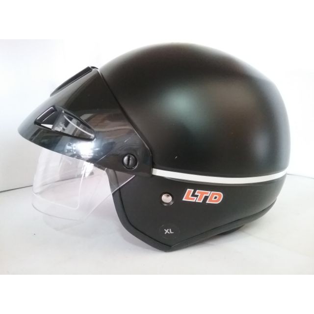 XL SIZE 62CM 63CM 64CM SAIZ BESAR KEPALA KEPALA 100% Original LTD XL EX2 Motorcycle Helmet Topi Separuh Matte Matt Flat