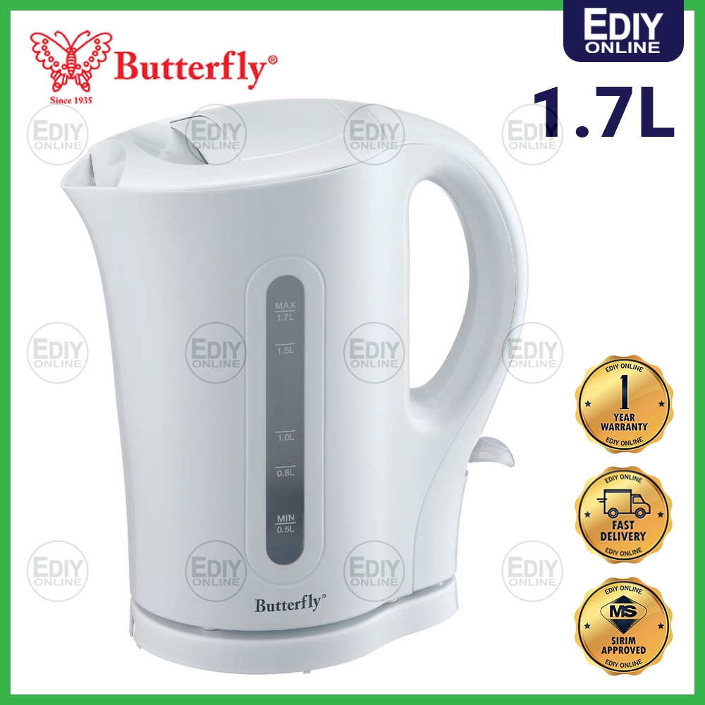 BUTTERFLY BJK2820 Bjk2820 Electric Jug Kettle (1.7L) Hot Water PEMANAS