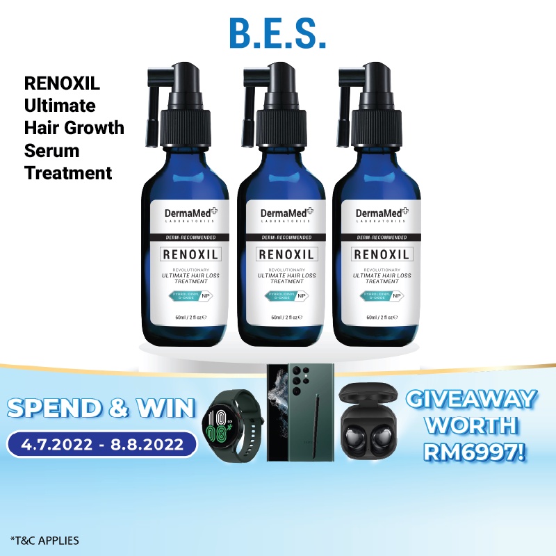 RENOXIL Ultimate Hair Growth Serum Treatment, Thinning For Sensitive