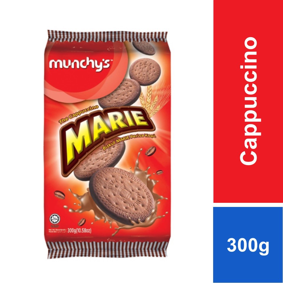 Munchy's Marie Biscuit 300g Munchy's Marie Biscuit Cappuccino 300g ...