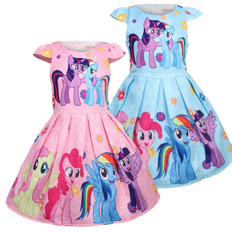 Kids Dress My Little Pony Girl Dress Princess Dress Children's Dress Girls  Dress | Shopee Malaysia