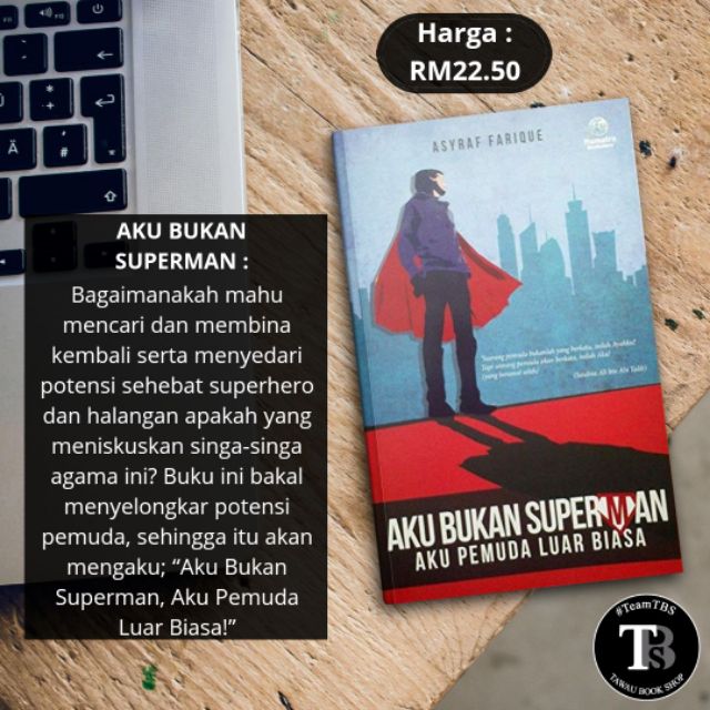 Buku Aku Bukan Superman Shopee Malaysia