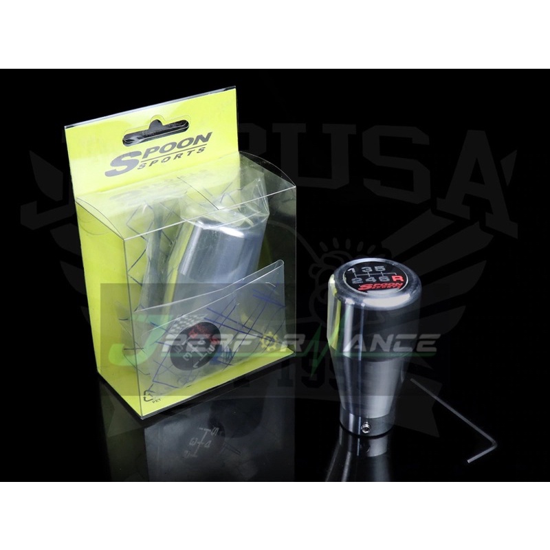 Spoon Sports Aluminium Gear / Shift Knob 5Spd 6Spd Original Spoon Alloy Gearknob Civic Type-R Jazz Integra