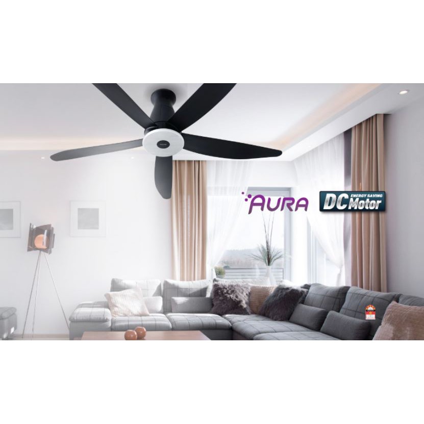 Panasonic 60 5 Blades R C Ceiling Fan F M15ex Short Pipe