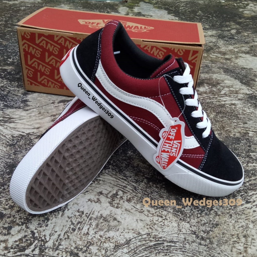 vans classic maroon