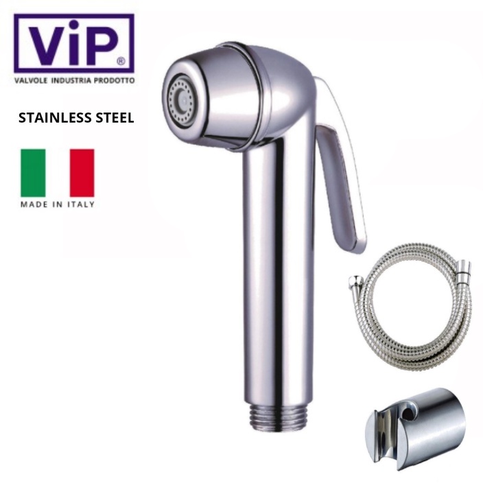 VIP V6652 Quality Stainless Steel Flexible Hose / Hand Spray Held Bidet