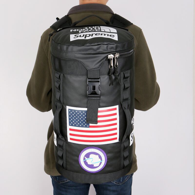 supreme north face flag