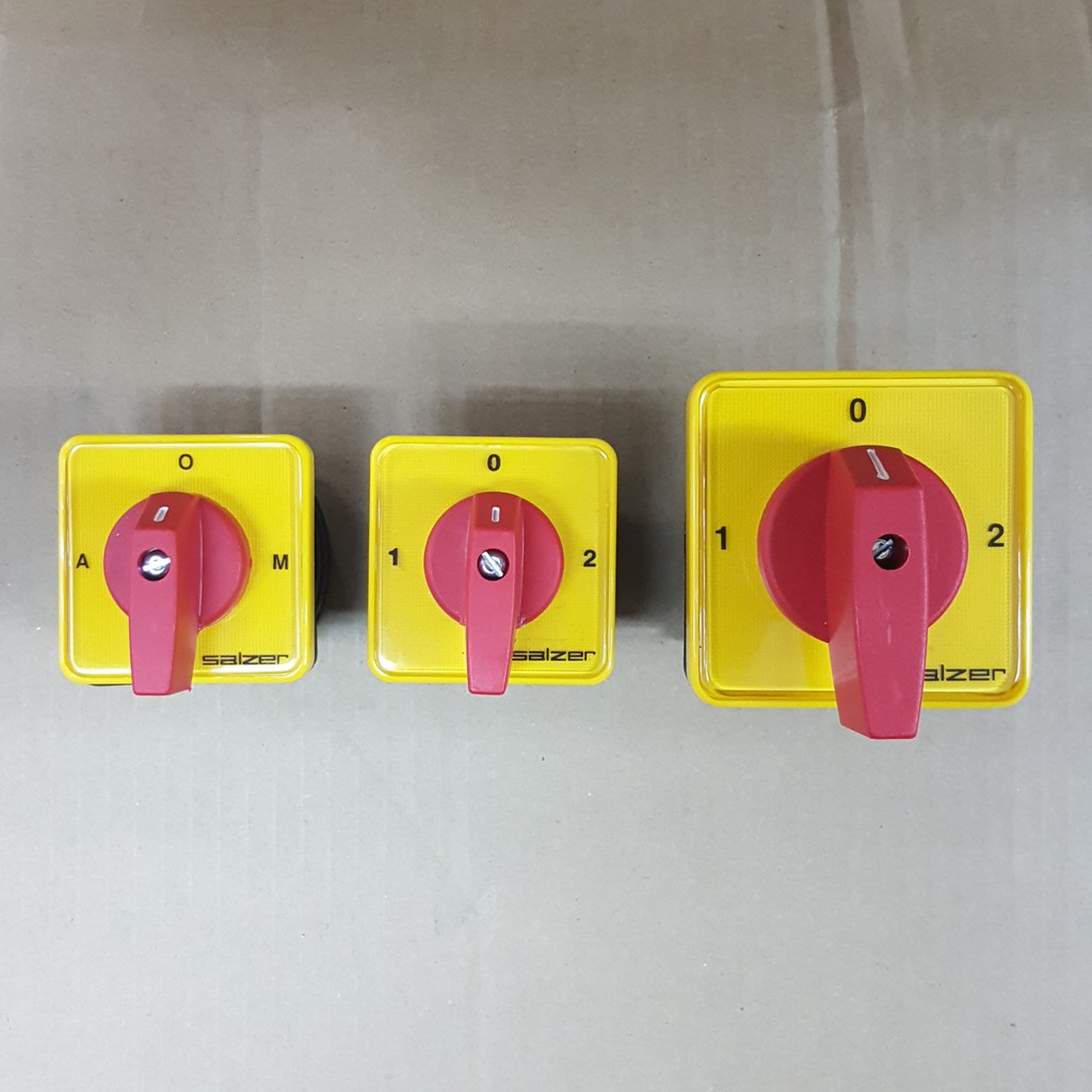 SALZER Change Over Selector Switch 16A 25A 32A (102/AOM) 1pole 2poles 3poles 4poles S1661151