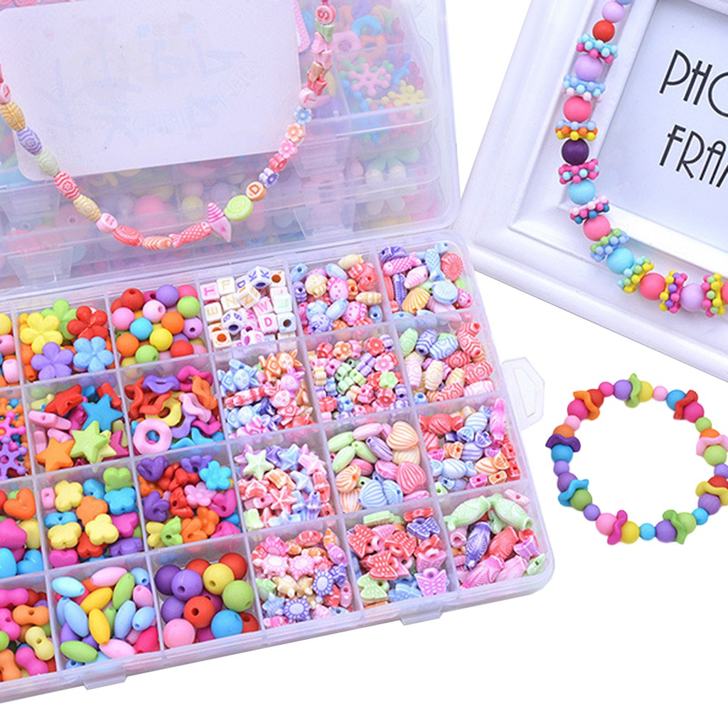 Beads DIY Toy Bracelets&Charms Jewelry Toy for Kids Girls ...