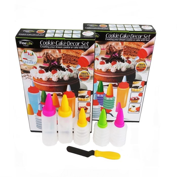 Generic All In One Cookie Cake Decor Set Cake Decorating Kit
