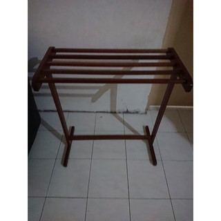 WOOD HANGER WOODEN TOWEL RACKS RAK TUALA KAYU SMALL WOOD HANGER WOODEN TOWEL RACKS RAK TUALA KAYU SMALL