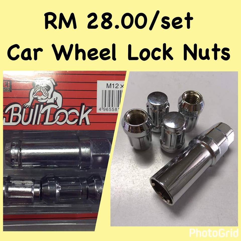 car wheel lock nuts