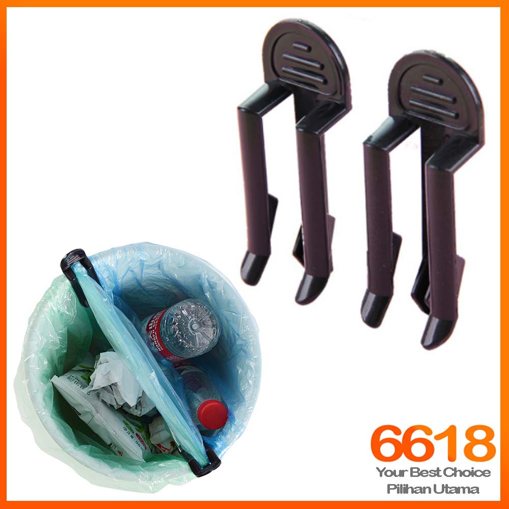 Klip Beg Sampah Praktikal Rumah Tong Pemegang Beg Sampah Trash Bin
