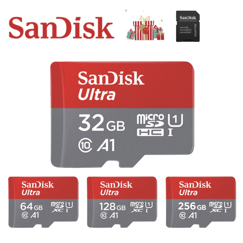 100MB/S ULTRA A1 Class 10 Micro SD Memory Card 16GB/32GB/64GB/128GB