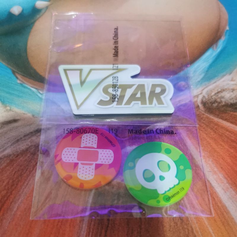 Pokemon PTCG Vstar marker & condition markers Set Shopee Malaysia
