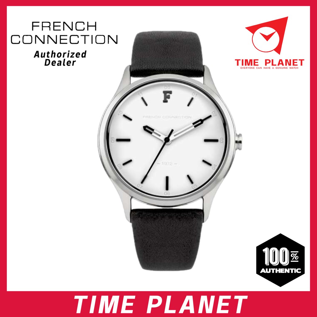 French Connection Watches Fc1246w White Dial Water Resistant Women Watch Shopee Malaysia