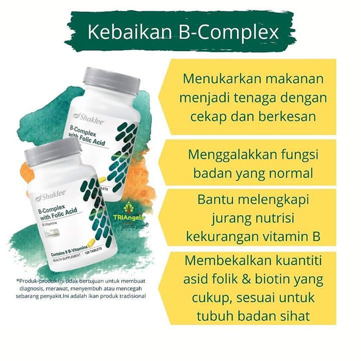 Vitamin B Plex Kulit Cantik Hilang Stress Malaysia