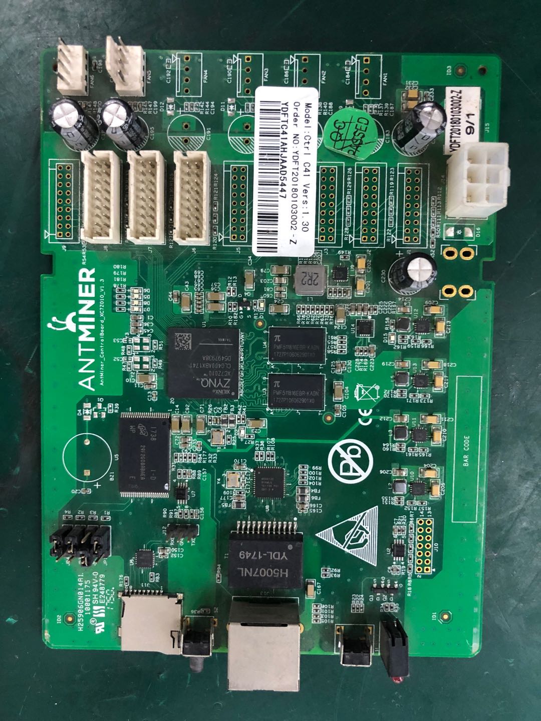 Antminer s9 control board схема