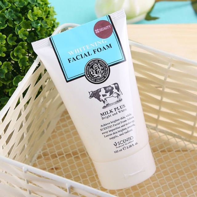 milk plus facial foam