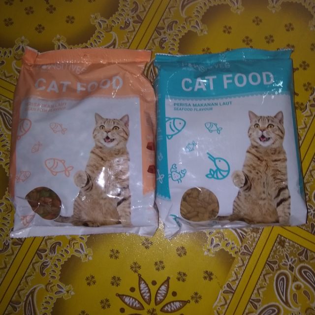 PAWSITIVES Cat Food / Biskut Makanan Kucing (350g)