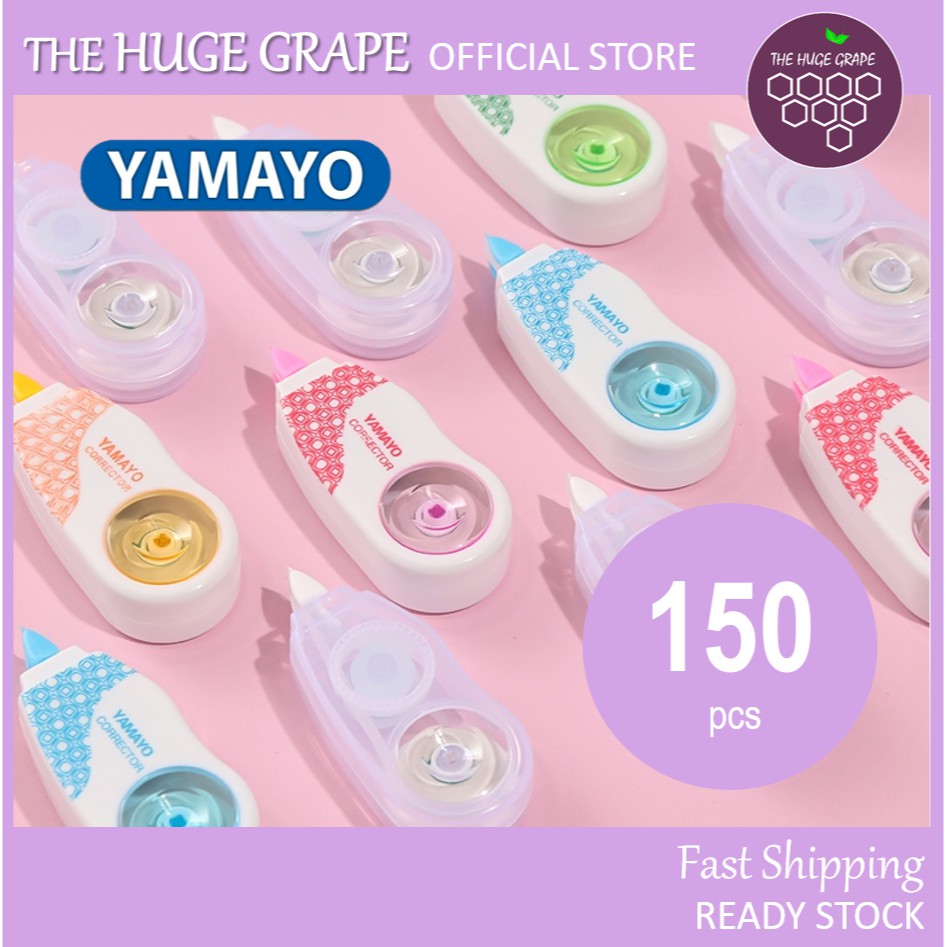 Yamayo Correction Tape M80 Mini Colourful [READYSTOCK] Shopee Malaysia