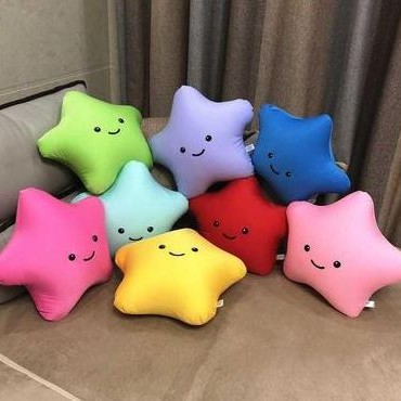 Star stuffed toy Star plush toy Foam particles stuffed toy | Shopee ...