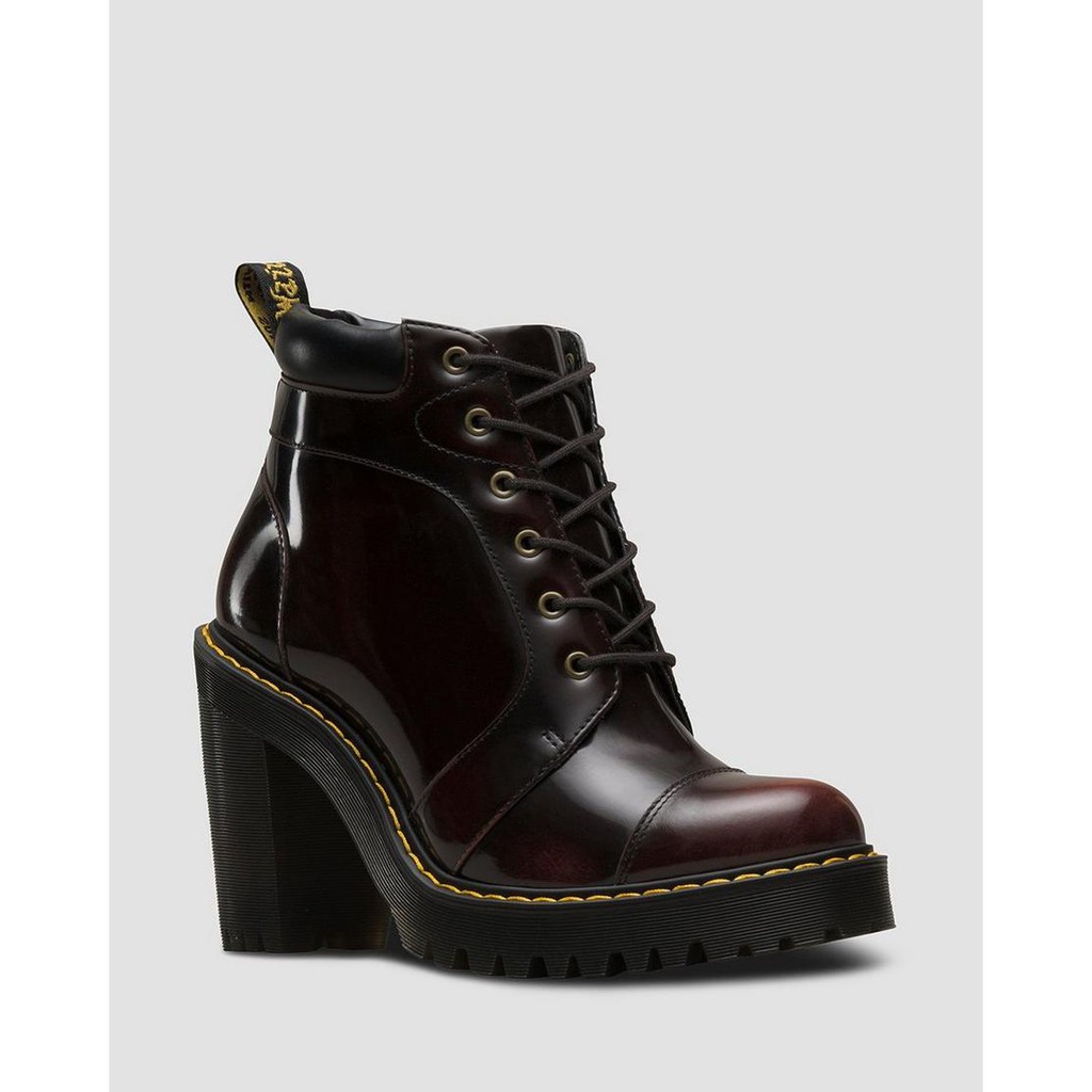 dr martens averil cherry red