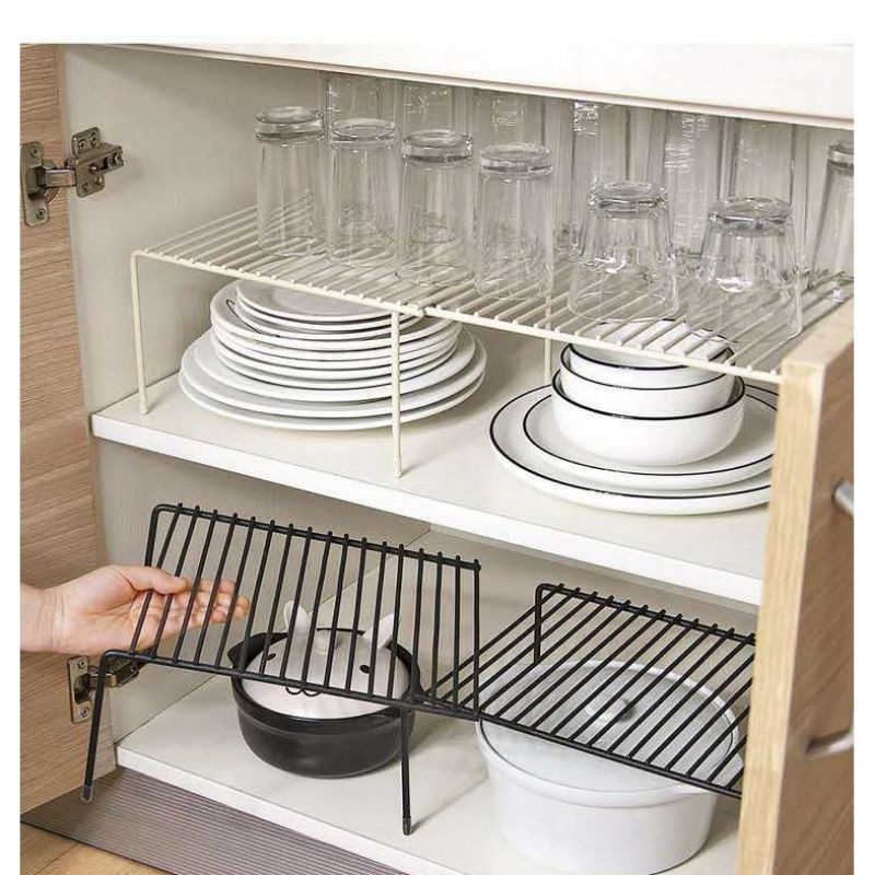 Expandable Kitchen Under Sink Organizer Storage Rack | Shopee Malaysia