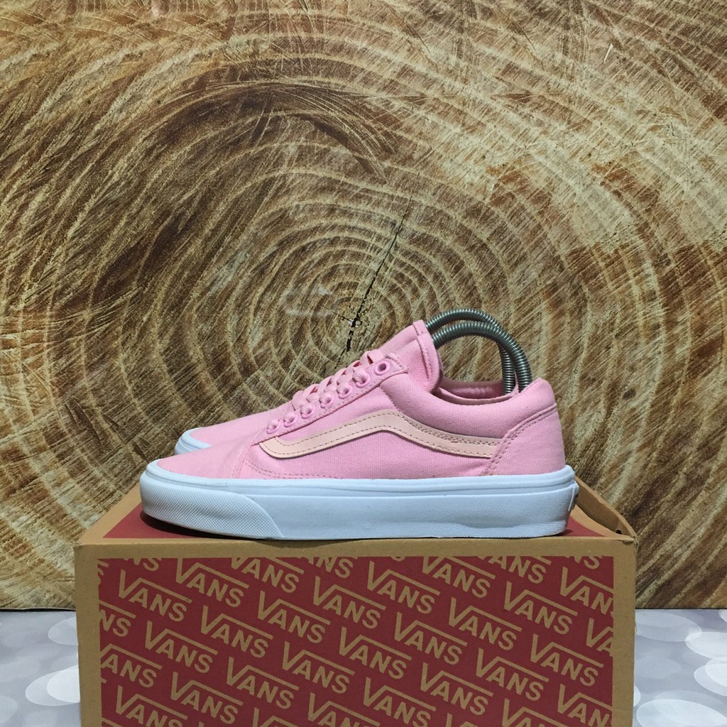 vans old skool mono pink