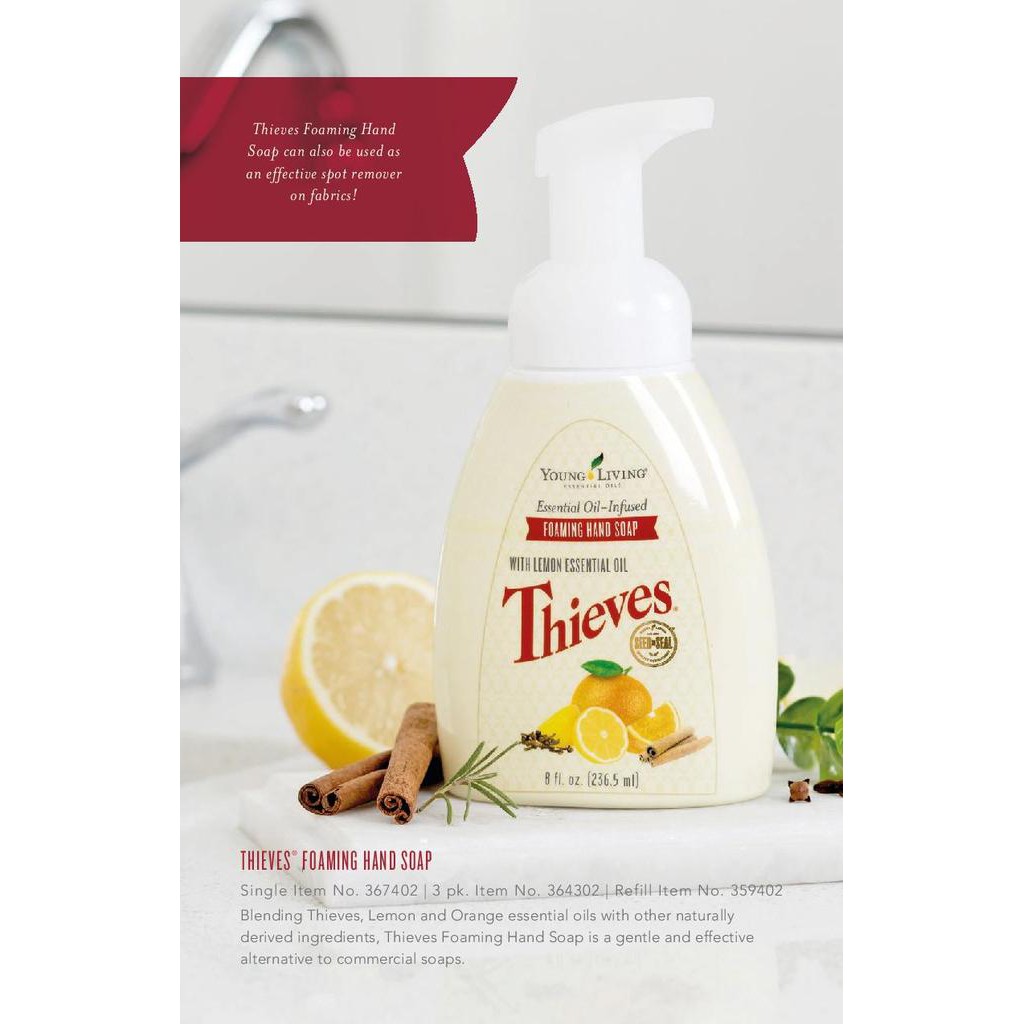 Young Living Thieves Foaming Hand Soap 236 ml Shopee Malaysia