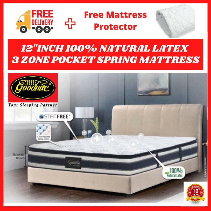 GOODNITE LUXURY STATFREE MATTRESS iSejahtera 3 zone Individual Pocket