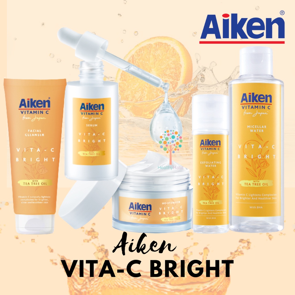 AIKEN VitaC Brightening Series Vitamin C Cleanser Micellar Water
