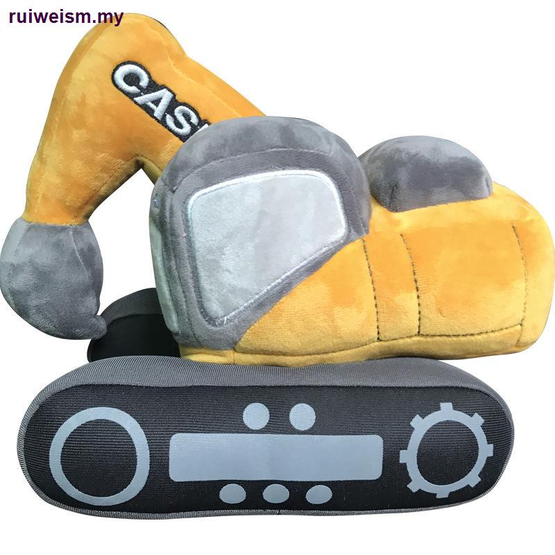 Export material Children s plush toys, excavator, excavator, doll coupler, 30CM long toy car [issued on October 3]