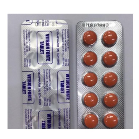 VITBION FORTE [vitamin B1,B6,B12] TABLET 10S/STP | Shopee Malaysia