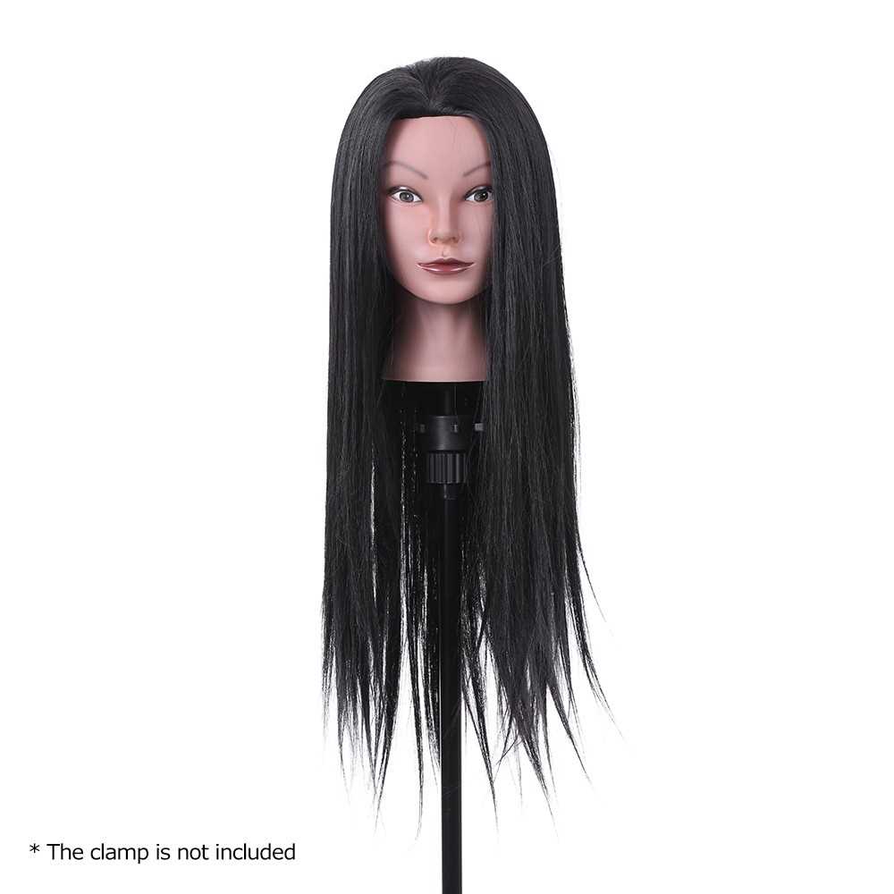 23 Hairdressing Training Head Dummy Head Cosmetology Mannequin Head 30 Real Hair 70 High 