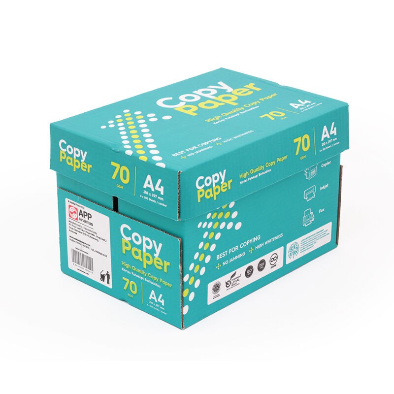 Copy Paper A4 Paper 70gsm 5 Reams 1 Carton Shopee Malaysia