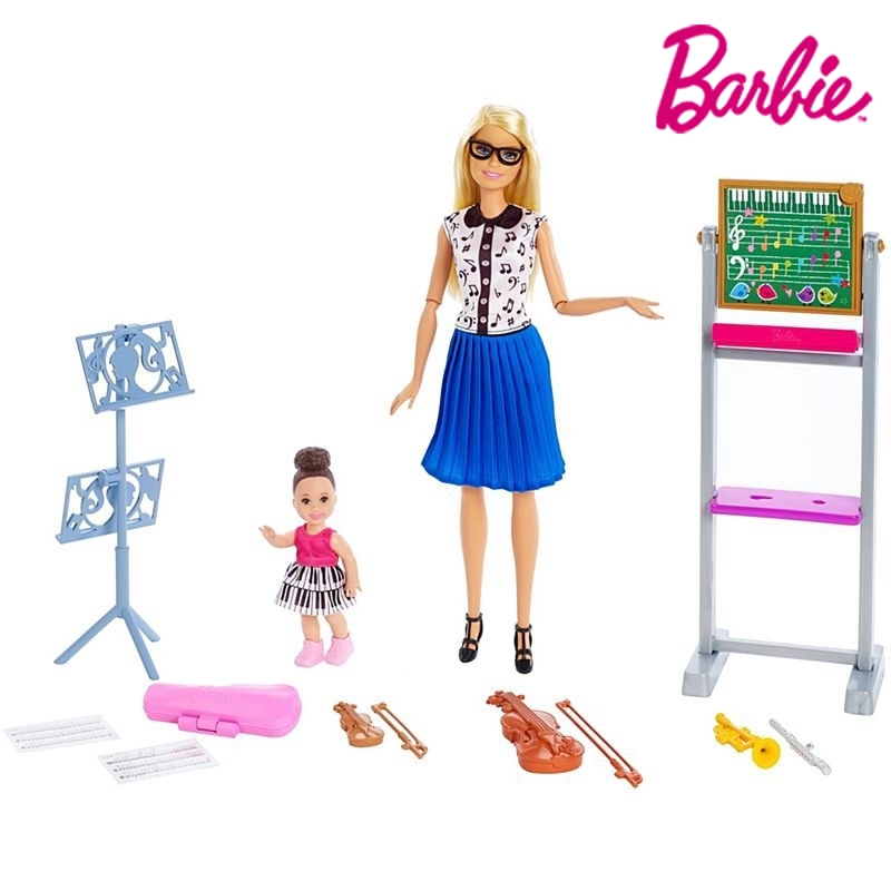 barbie gymnastics student complete playset