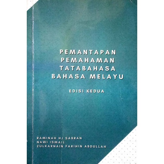 [USED] STPM PEMANTAPAN PEMAHAMAN TATABAHASA BAHASA MELAYU SEM2 | Shopee ...