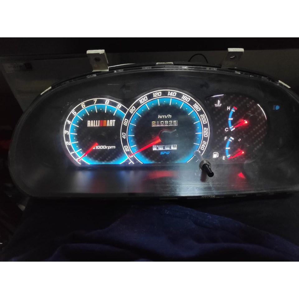 [PRE ORDER] Panel Speedometer Custom Mitsubishi Lancer Evo 3 Shopee