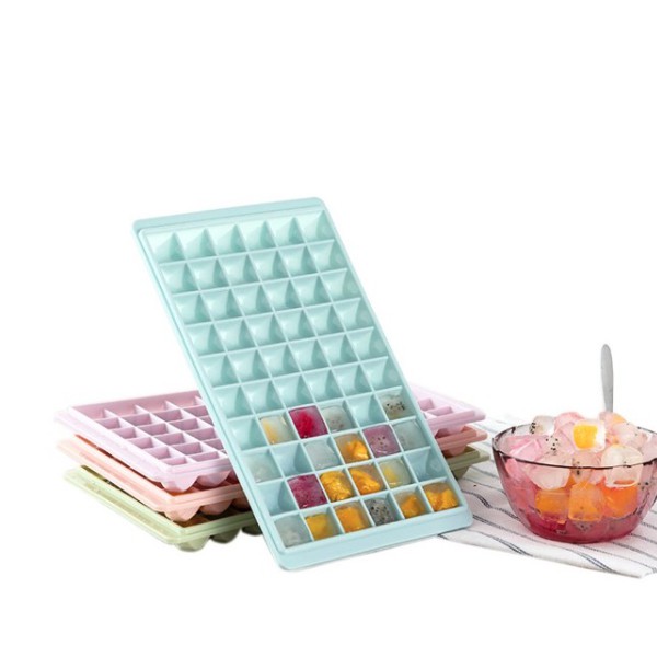 60 /96 Grids Food Grade Ice Tray Fruit Ice Cube Maker DIY Creative Square Ice Cube Mold